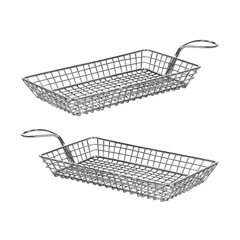 SS Fry Basket Rectangle SS36